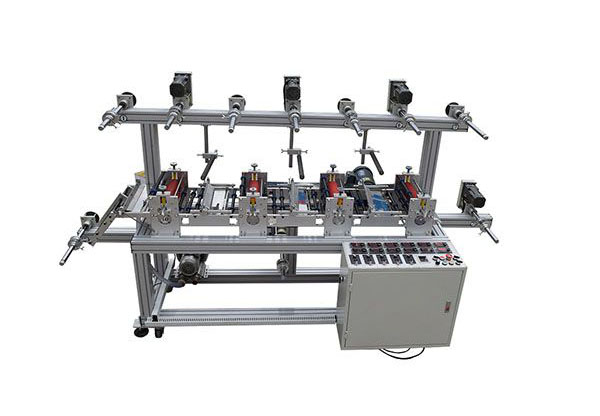 四工位精密磁粉贴合机-2