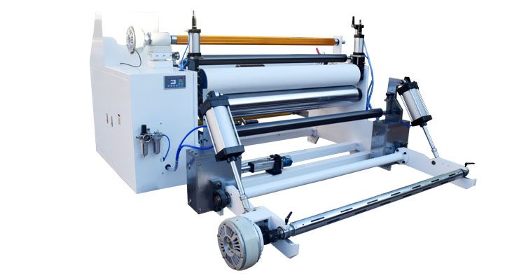 自动上料覆膜分条机