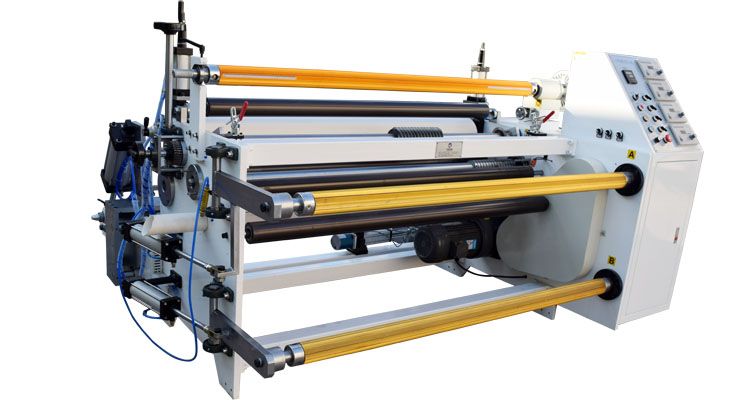 自动上料覆膜分条机